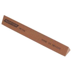Adaptable Lima Afiladora, Conico Cuadrado, Material Abrasivo Óxido de Aluminio, Mediano, Longitud 4", Altura 1/2", Ancho 1/4"