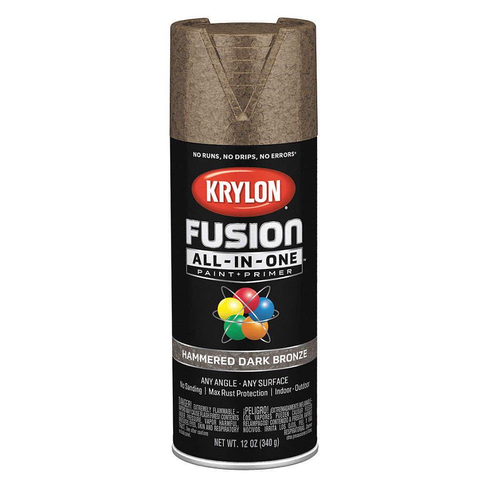 Pintura En Aerosol Bronce Oscuro 12 Oz Para Ceramica Vidrio Metal   55EG84 AS01 