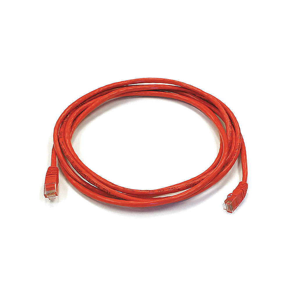 Cable 5e, 10 pies, RJ45, RJ45, Color Rojo Grainger México Seguridad industrial y