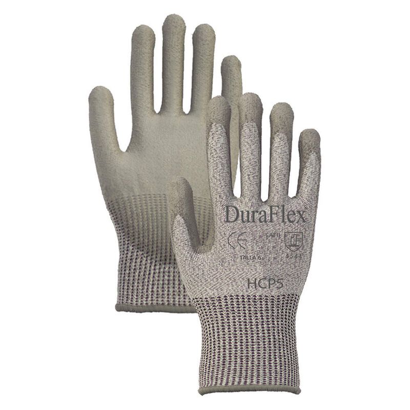 Guantes Resistentes A Cortes Nivel A4 Poliuretano Talla 10 Gris Grainger México Seguridad 8050