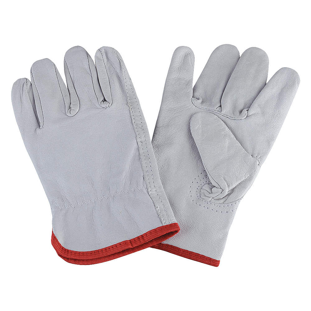 Guantes De Cuero Para Conductor Puno Deslizable Plisado Talla 2XG Gris ...